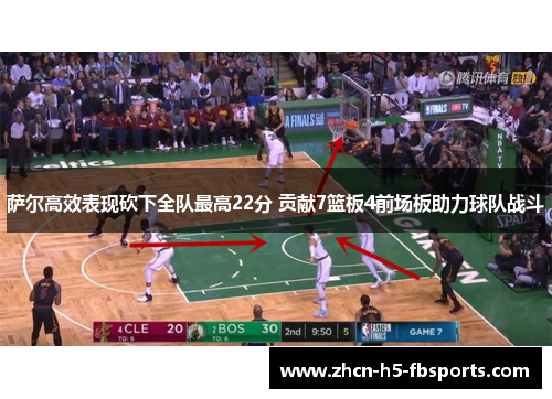 萨尔高效表现砍下全队最高22分 贡献7篮板4前场板助力球队战斗